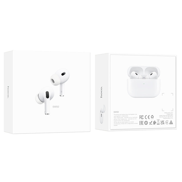 hoco EW50 True Wireless Bluetooth Earphone(White)