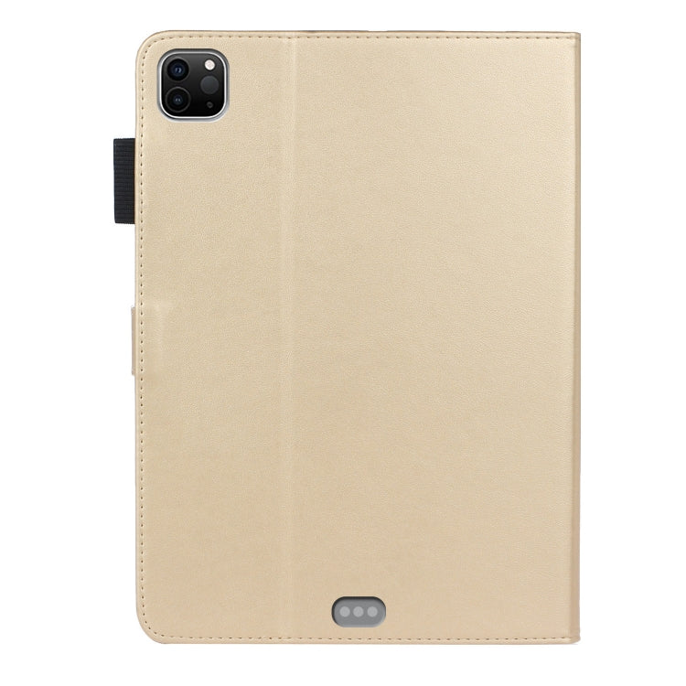 For iPad Pro 11 (2020) Plum Blossom Embossing Pattern Horizontal Flip Leather Tablet Case with Holder & Card Slot
