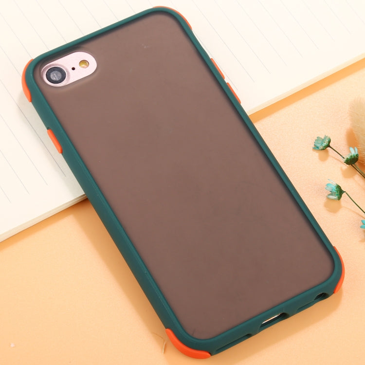For iPhone SE 2020 & 8 & 7 TPU + PC Full Coverage Anti-fall Protective Case
