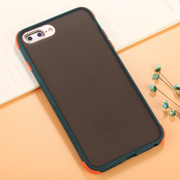 For iPhone 8 Plus & 7 Plus TPU + PC Full Coverage Anti-fall Protective Case
