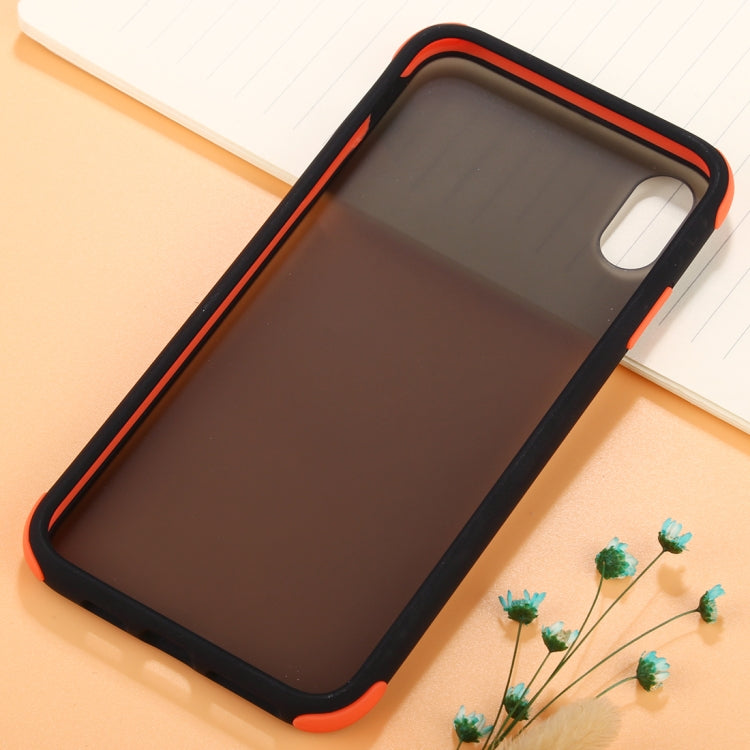 For iPhone X / XS TPU + PC Full Coverage Anti-fall Protective Case