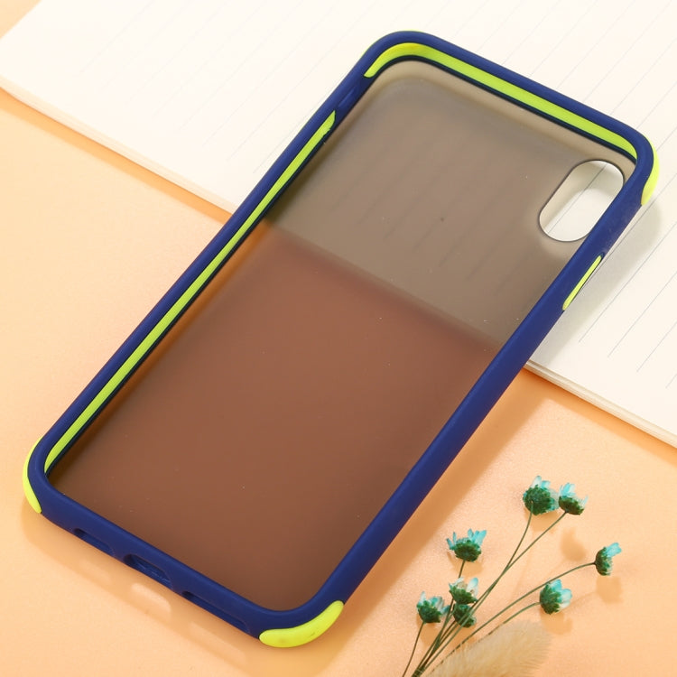 For iPhone X / XS TPU + PC Full Coverage Anti-fall Protective Case