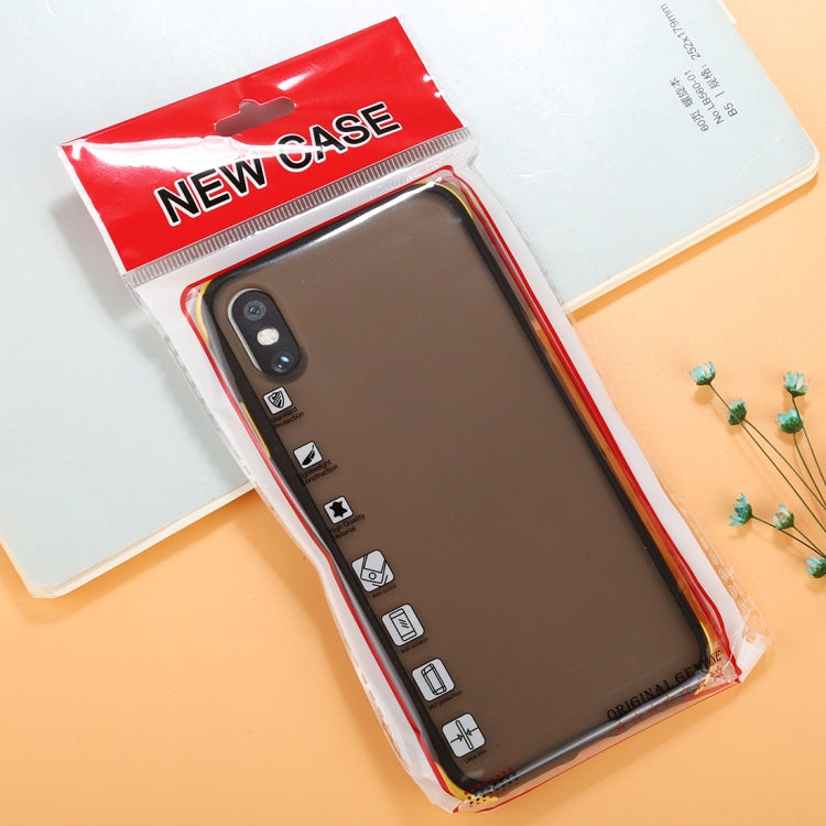 For iPhone X / XS TPU + PC Full Coverage Anti-fall Protective Case