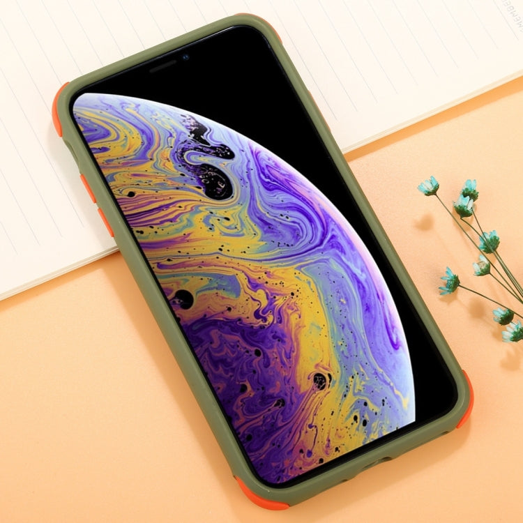 For iPhone X / XS TPU + PC Full Coverage Anti-fall Protective Case