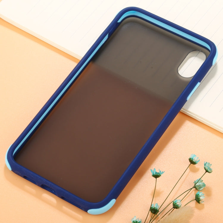 For iPhone X / XS TPU + PC Full Coverage Anti-fall Protective Case