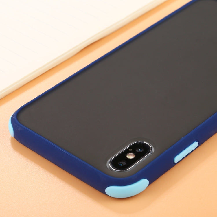 For iPhone X / XS TPU + PC Full Coverage Anti-fall Protective Case