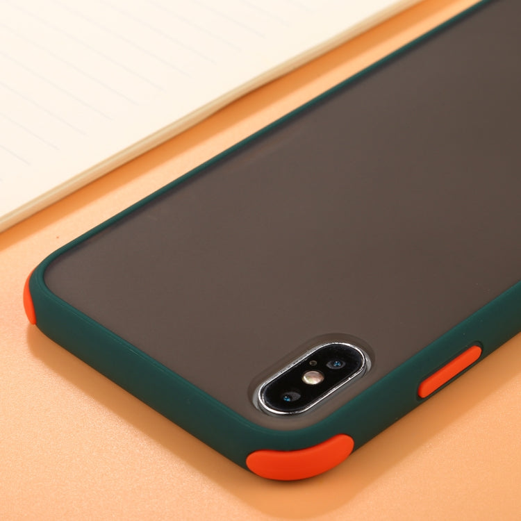 For iPhone X / XS TPU + PC Full Coverage Anti-fall Protective Case