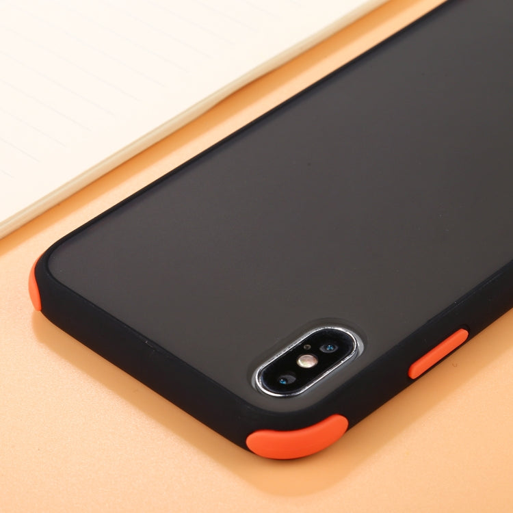 For iPhone XS Max TPU + PC Full Coverage Anti-fall Protective Case