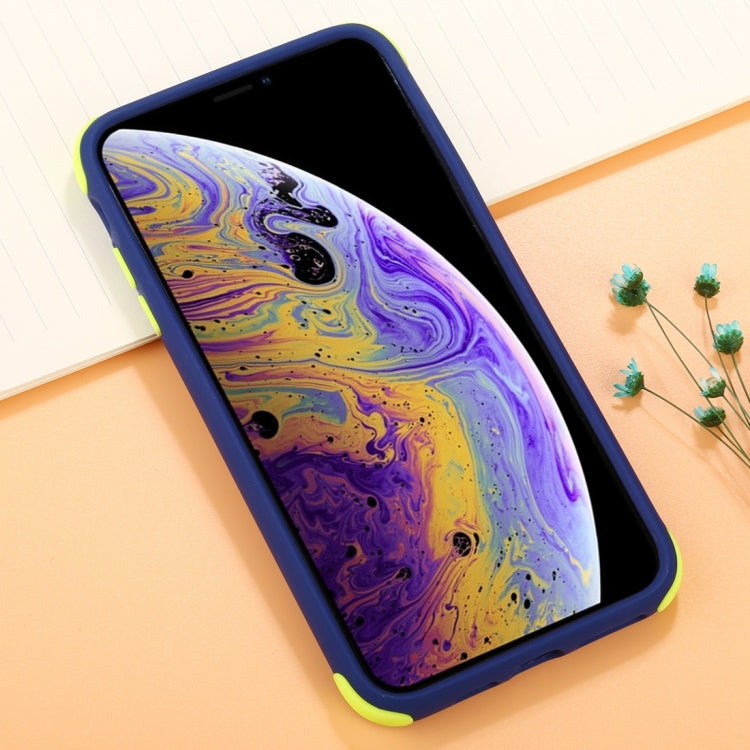 For iPhone XS Max TPU + PC Full Coverage Anti-fall Protective Case