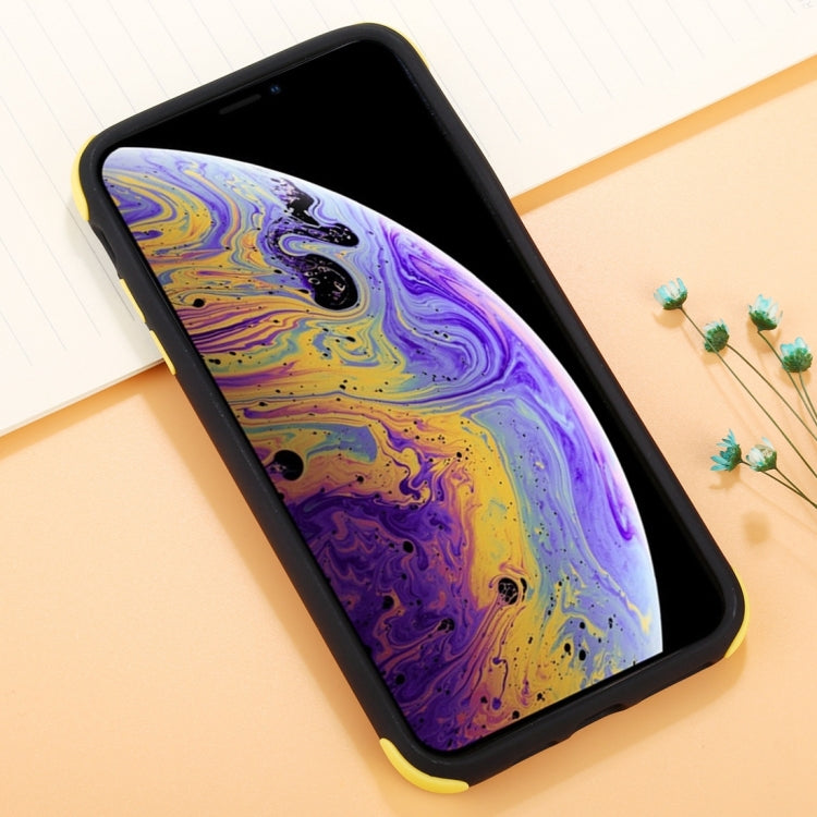 For iPhone XS Max TPU + PC Full Coverage Anti-fall Protective Case