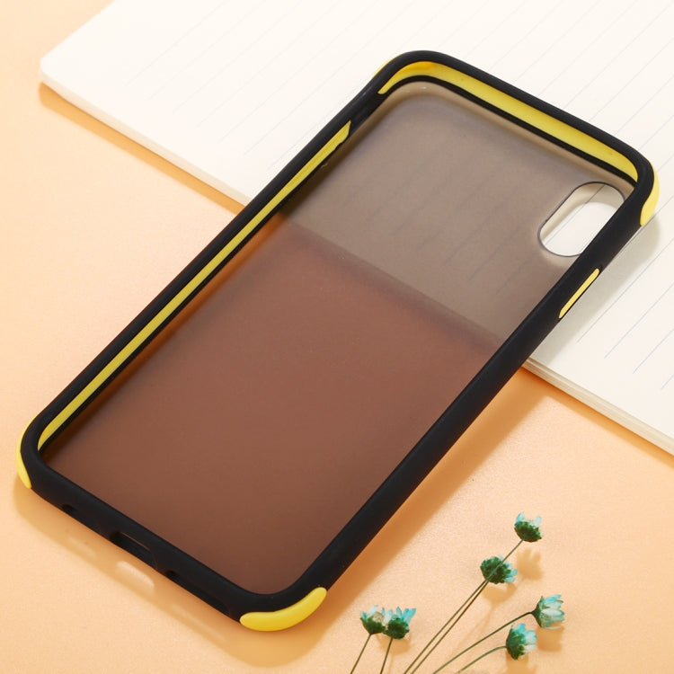 For iPhone XS Max TPU + PC Full Coverage Anti-fall Protective Case