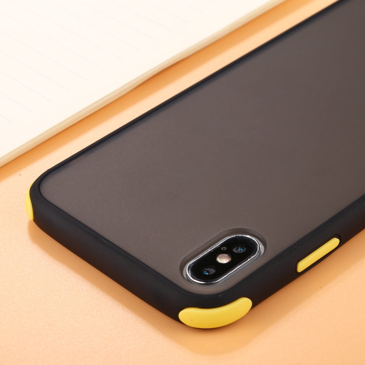 For iPhone XS Max TPU + PC Full Coverage Anti-fall Protective Case