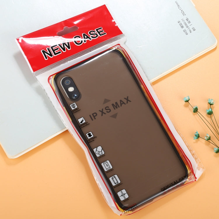 For iPhone XS Max TPU + PC Full Coverage Anti-fall Protective Case
