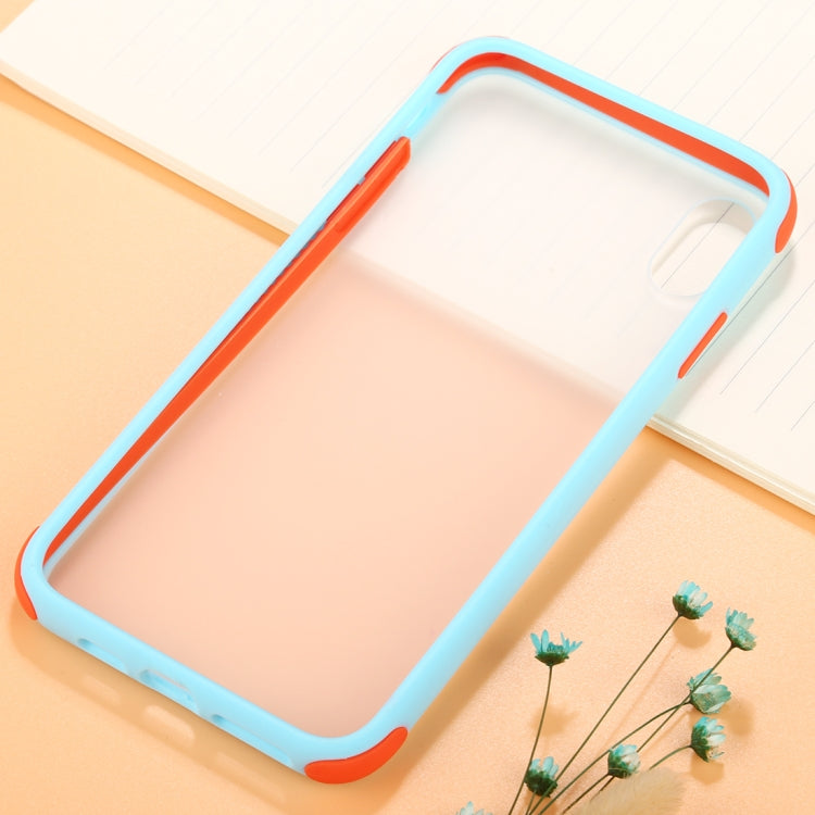 For iPhone XS Max TPU + PC Full Coverage Anti-fall Protective Case