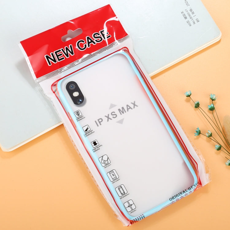 For iPhone XS Max TPU + PC Full Coverage Anti-fall Protective Case