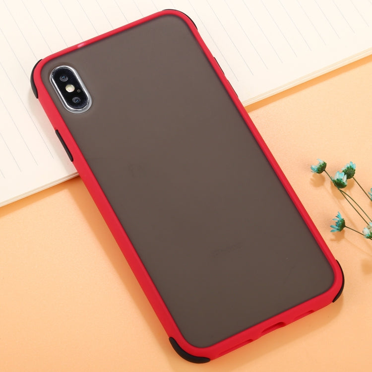 For iPhone XS Max TPU + PC Full Coverage Anti-fall Protective Case