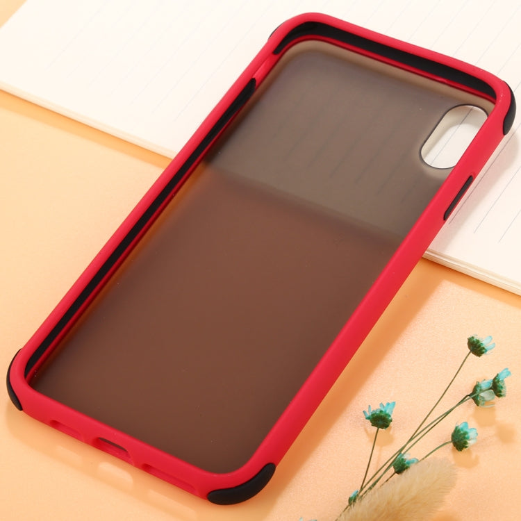 For iPhone XS Max TPU + PC Full Coverage Anti-fall Protective Case