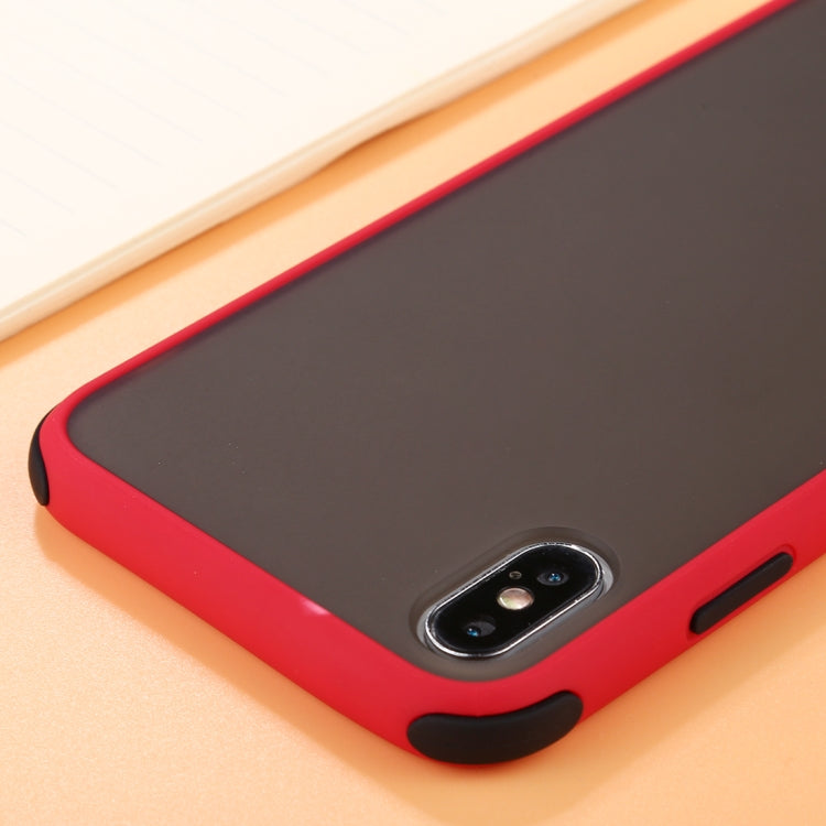 For iPhone XS Max TPU + PC Full Coverage Anti-fall Protective Case