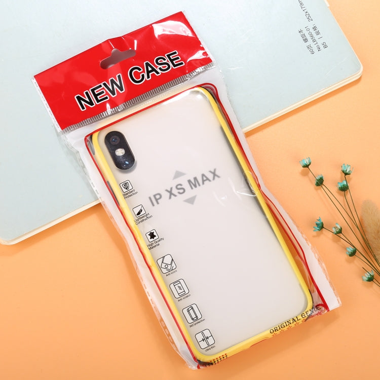For iPhone XS Max TPU + PC Full Coverage Anti-fall Protective Case