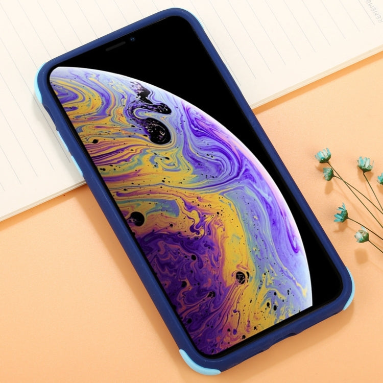 For iPhone XS Max TPU + PC Full Coverage Anti-fall Protective Case