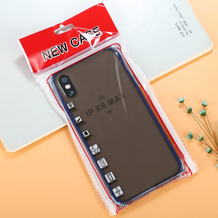 For iPhone XS Max TPU + PC Full Coverage Anti-fall Protective Case