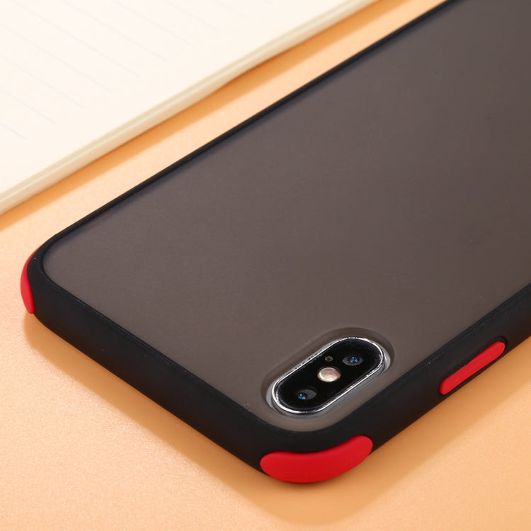 For iPhone XS Max TPU + PC Full Coverage Anti-fall Protective Case