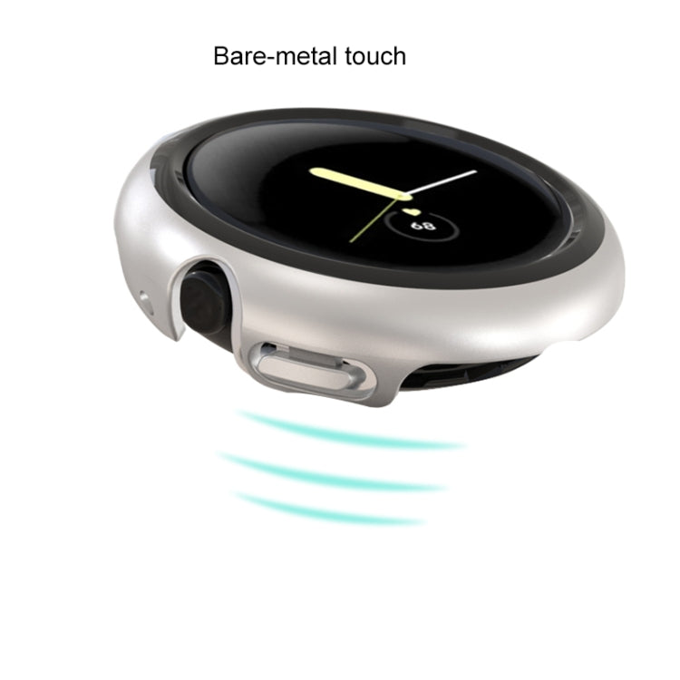 For Google Pixel Watch Tempered Glass Film PC Watch Case