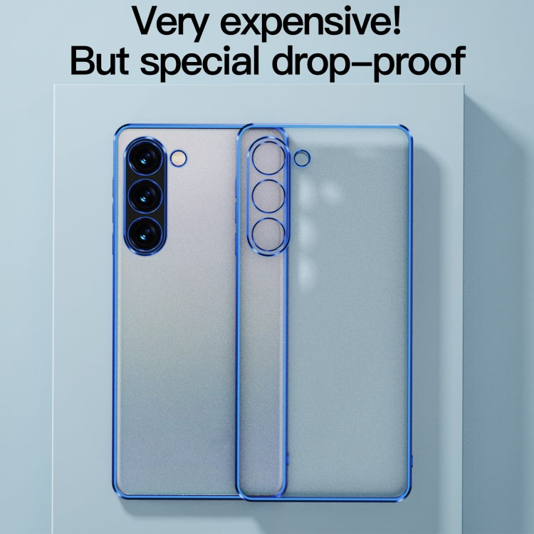 For Samsung Galaxy S23 5G Electroplated Frosted Phone Case