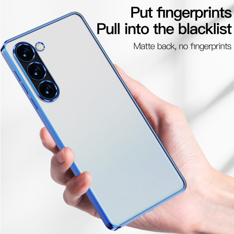 For Samsung Galaxy S23 5G Electroplated Frosted Phone Case