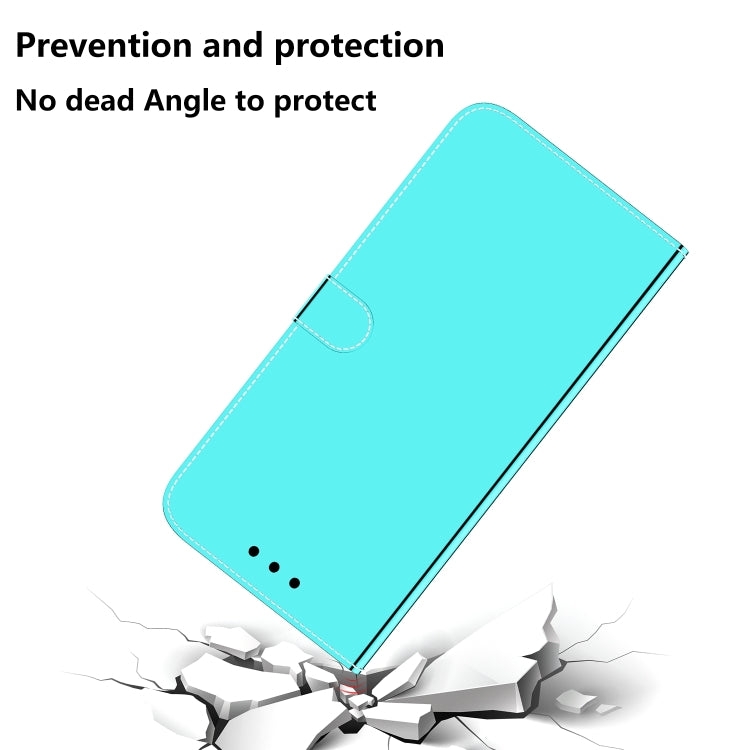 For Samsung Galaxy S23+ 5G Imitated Mirror Surface Flip Leather Phone Case