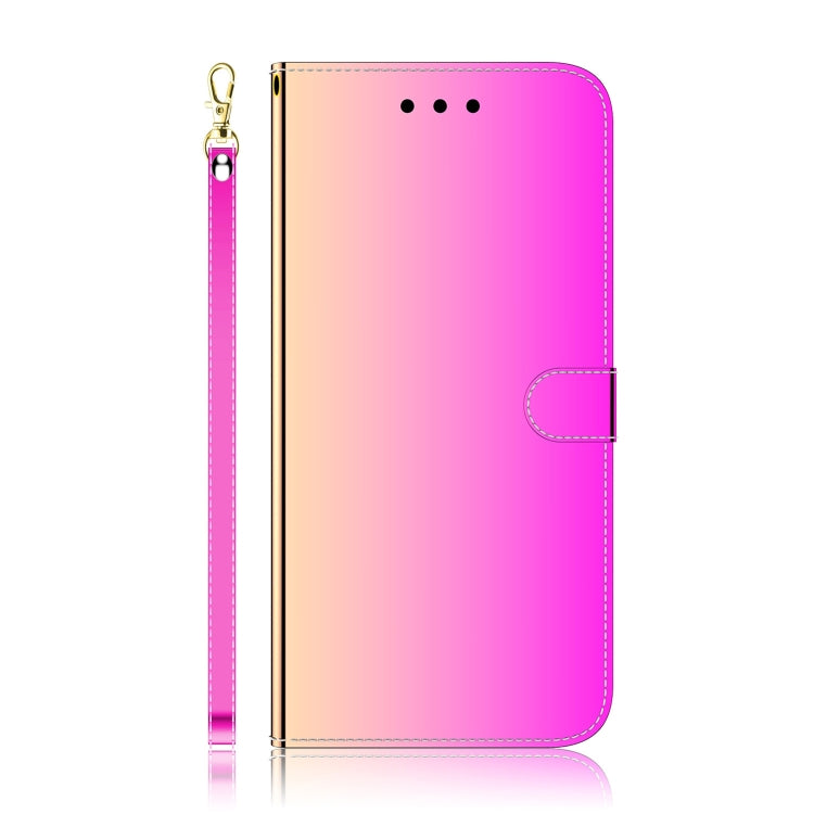 For Samsung Galaxy S23 Ultra 5G Imitated Mirror Surface Flip Leather Phone Case