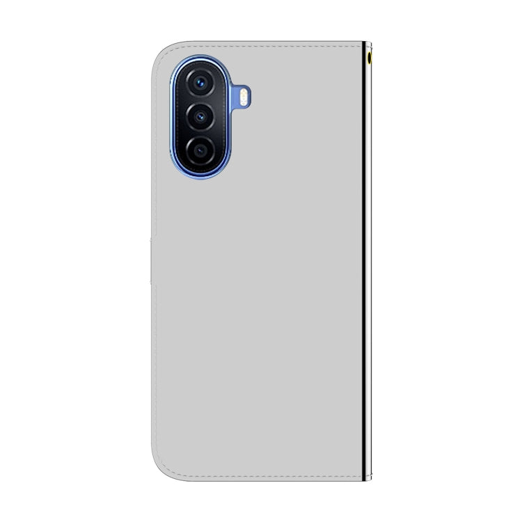 For Huawei nova Y70 Plus Imitated Mirror Surface Flip Leather Phone Case