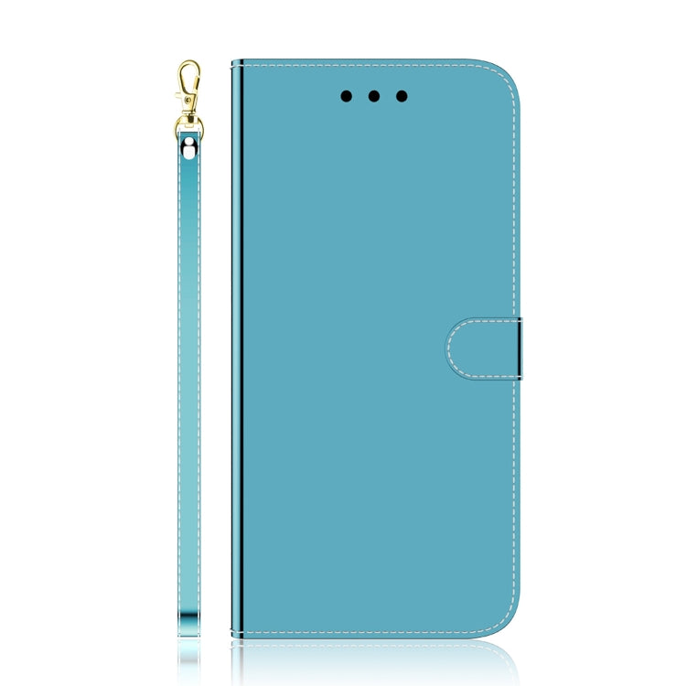 For OPPO A17 Imitated Mirror Surface Flip Leather Phone Case