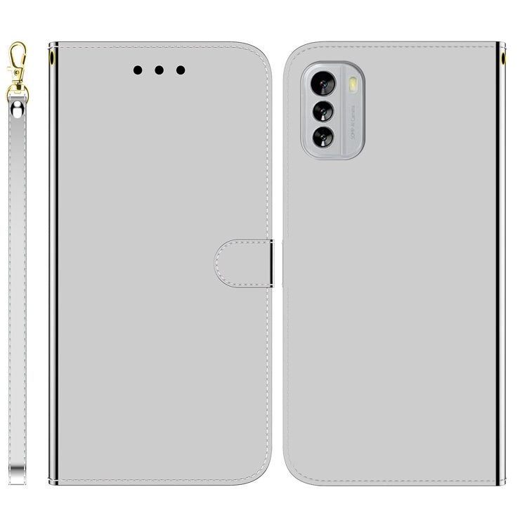 For Nokia G60 Imitated Mirror Surface Flip Leather Phone Case