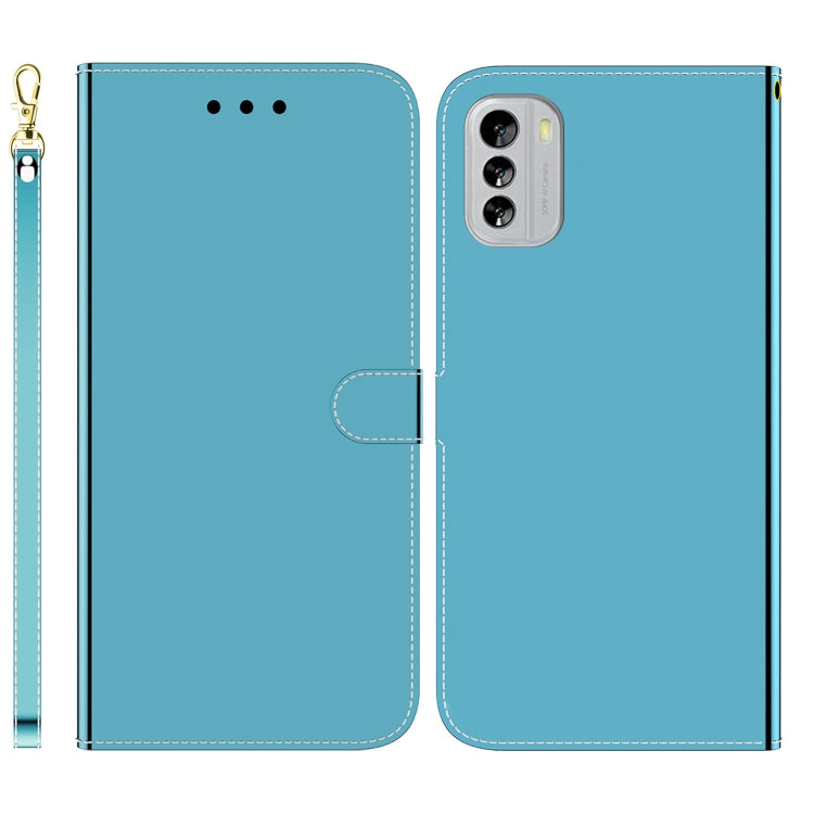 For Nokia G60 Imitated Mirror Surface Flip Leather Phone Case
