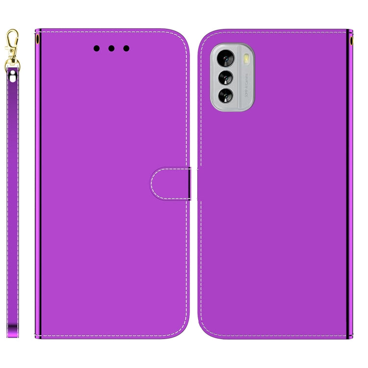 For Nokia G60 Imitated Mirror Surface Flip Leather Phone Case