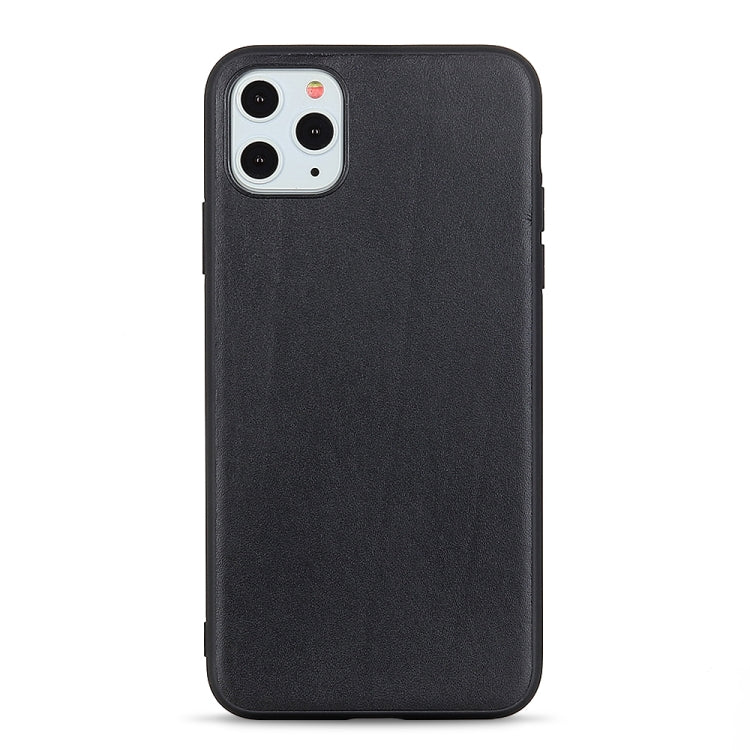 For iPhone 11 Pro Max Lambskin Texture Protective Case