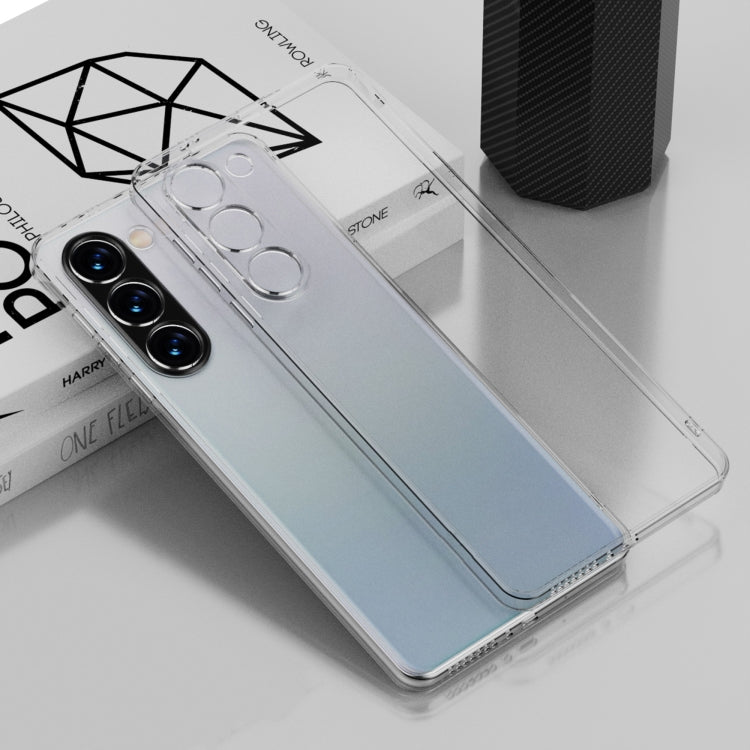 For Samsung Galaxy S23 5G Electroplated Transparent Phone Case