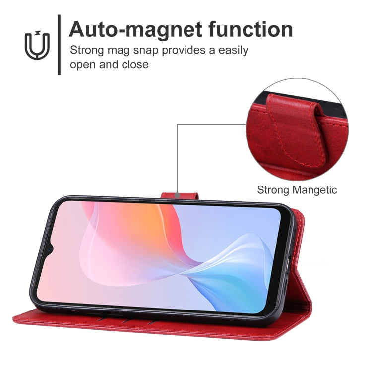 For vivo Y73t Leather Phone Case