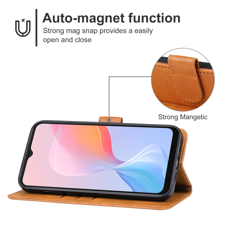 For vivo Y73t Leather Phone Case