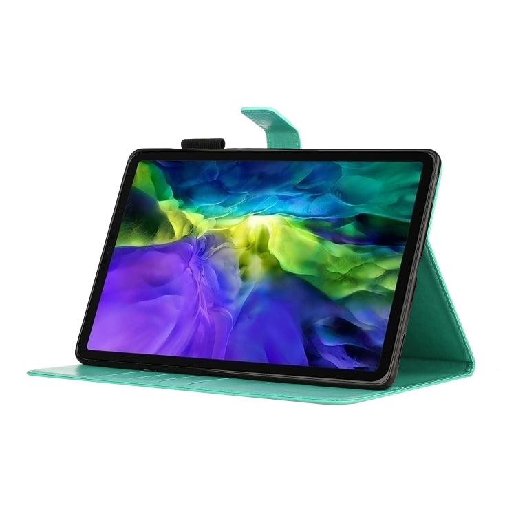 For iPad Pro 11 (2020) Butterflies Embossing Pattern Horizontal Flip Leather Tablet Case with Holder & Card Slot