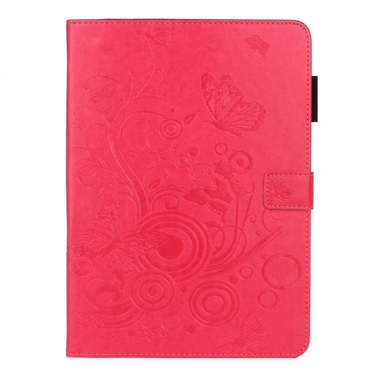 For iPad Pro 11 (2020) Butterflies Embossing Pattern Horizontal Flip Leather Tablet Case with Holder & Card Slot