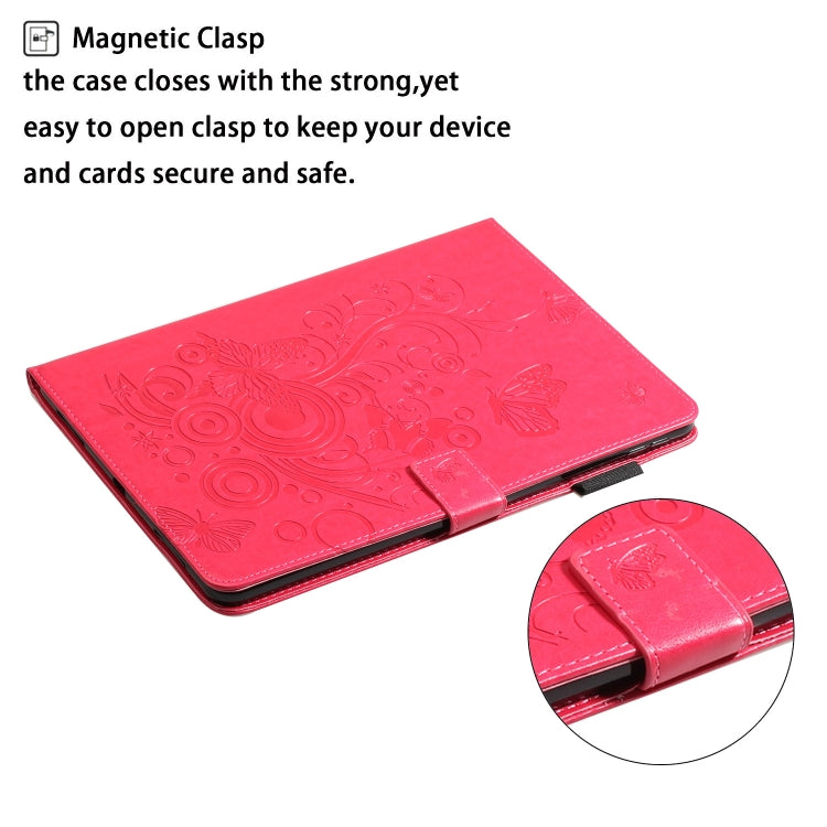 For iPad Pro 11 (2020) Butterflies Embossing Pattern Horizontal Flip Leather Tablet Case with Holder & Card Slot