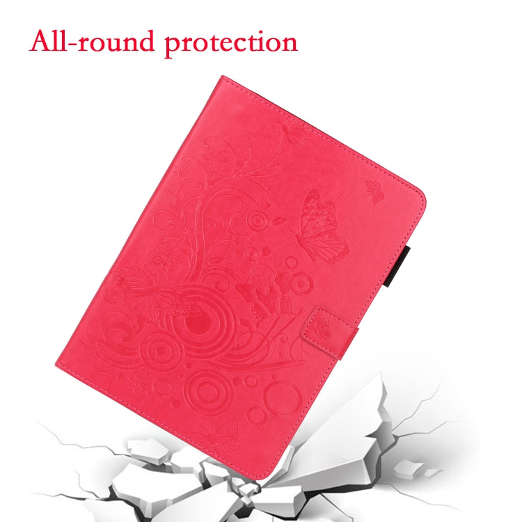 For iPad Pro 11 (2020) Butterflies Embossing Pattern Horizontal Flip Leather Tablet Case with Holder & Card Slot