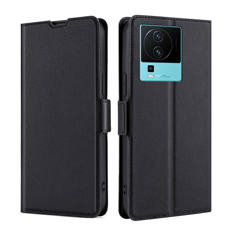 For vivo iQOO Neo7 Ultra-thin Voltage Side Buckle Horizontal Flip Leather Phone Case