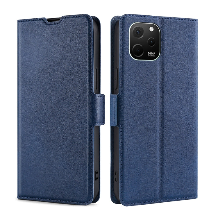 For Huawei nova Y61 Ultra-thin Voltage Side Buckle Horizontal Flip Leather Phone Case