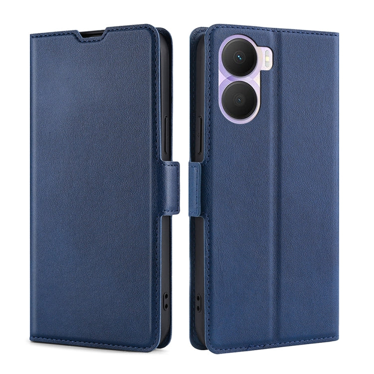 For Honor Play 40 Plus Ultra-thin Voltage Side Buckle Horizontal Flip Leather Phone Case