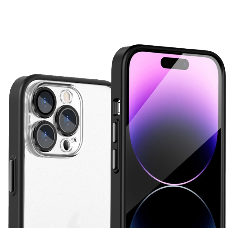 For iPhone 13 Pro Max Cat Eyes Metal Camera Lens Shockproof Protective Phone Case