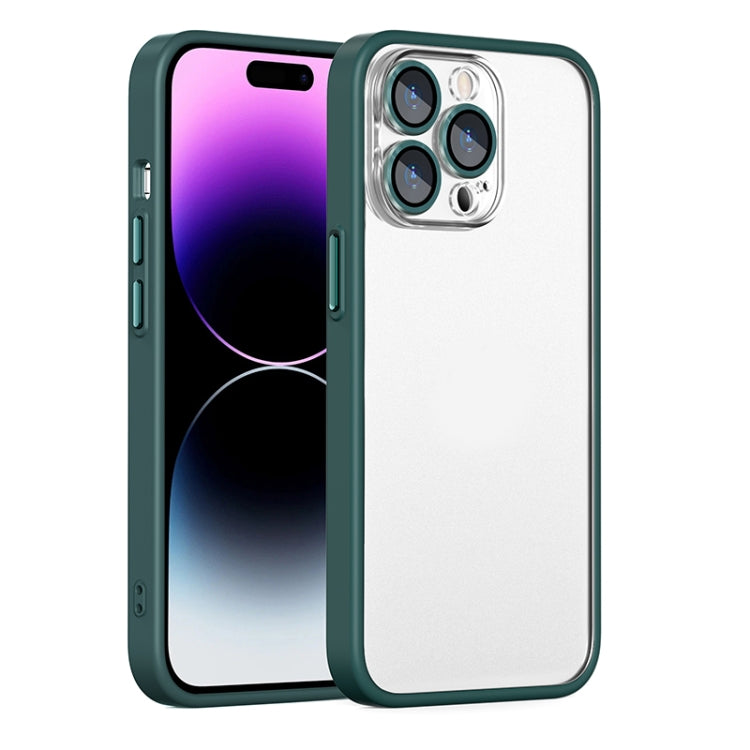 For iPhone 14 Pro Max Cat Eyes Metal Camera Lens Shockproof Protective Phone Case