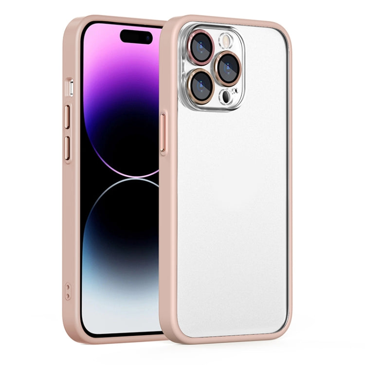 For iPhone 14 Pro Max Cat Eyes Metal Camera Lens Shockproof Protective Phone Case